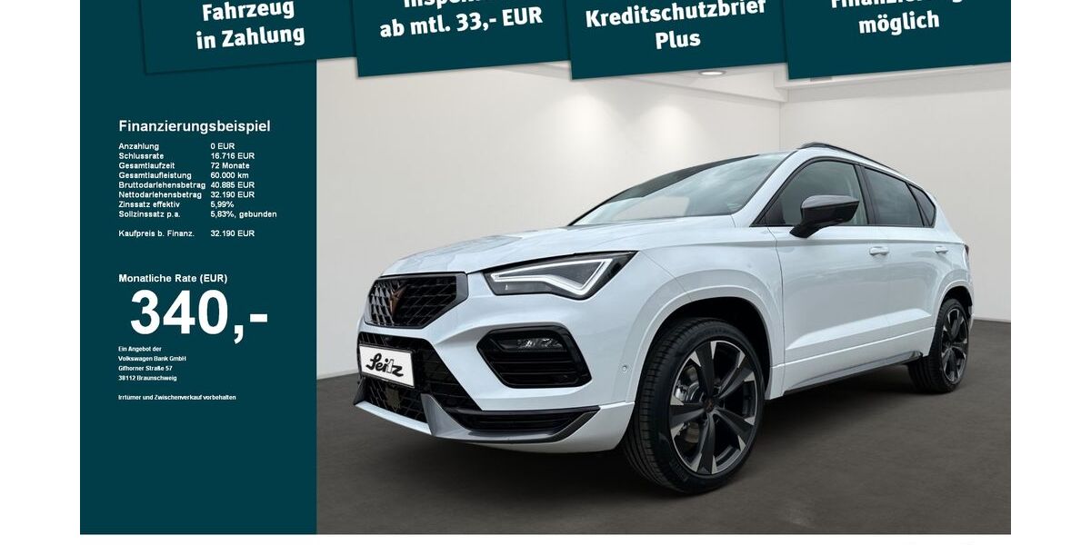 Cupra Ateca 40.000 km 31.290 &euro; Memmingen 87700