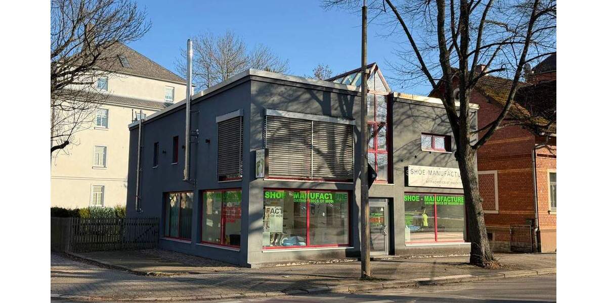 Modernes Wohn-Geschäftshaus in sehr günstiger Lage - Gewerbeobjekt Zwickau Pölbitz | Angebot:24520310