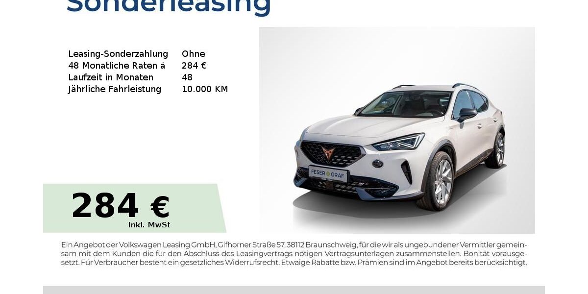 Cupra Formentor 16.849 km 22.940 &euro; Magdeburg 39126