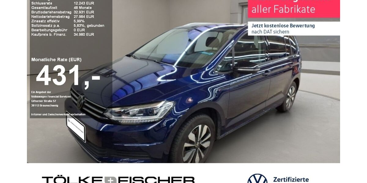 VW Touran 23.741 km 34.980 &euro; Krefeld 47805