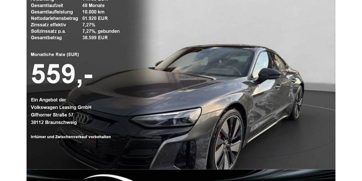 Audi e-tron GT 54.060 km 56.980 &euro; Sigmaringen 72488