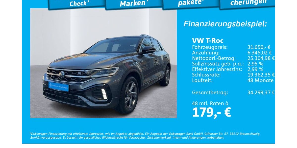 VW T-Roc 18.406 km 31.650 &euro; Hamburg 22111