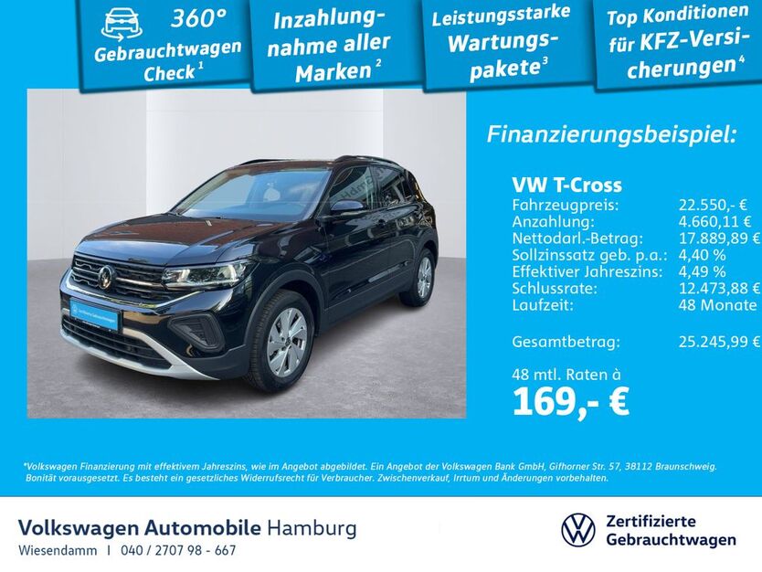 VW T-Cross 20.388 km 21.930 € Hamburg 22303