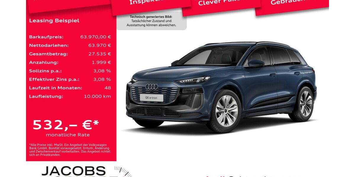 Audi Q6 e-tron 12.790 km 62.980 &euro; Mönchengladbach 41066