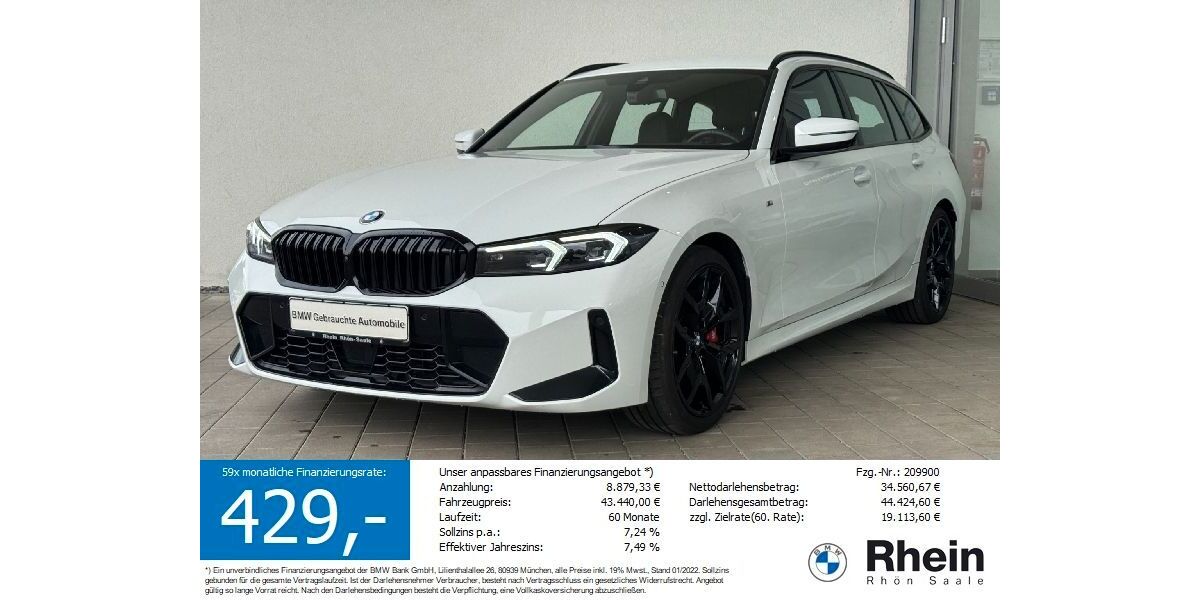 BMW 320 19.150 km 41.675 &euro; Salz 97616