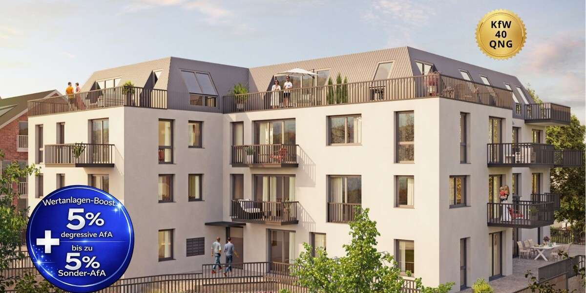 Etagenwohnung Asperg - 3 Zimmer, 64 m&sup2;, 426.900&euro; | Angebot:23784412