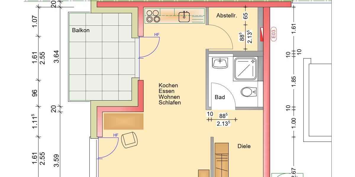 Achtung Steuerfüchse - Steuern sparen durch Sonderabschreibungen im KFW 40 QNG Energiesparhaus - Erdgeschoßwohnung Trier Feyen-Weismark | Angebot:26985223