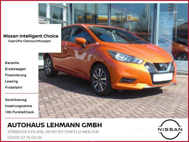 Nissan Micra 33.200 km 9.489 &euro; Bitterfeld 06749