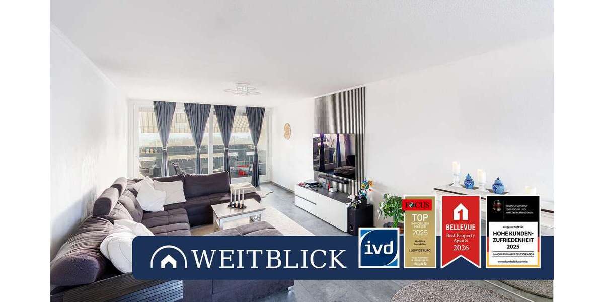 Etagenwohnung Kornwestheim - 4.5 Zimmer, 103 m&sup2;, 330.000&euro; | Angebot:26960196