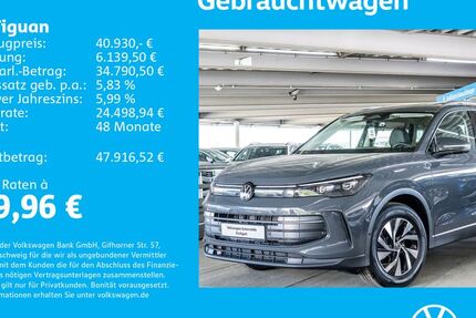 VW Tiguan 1.505 km 39.230 &euro; Stuttgart-Wangen 70188