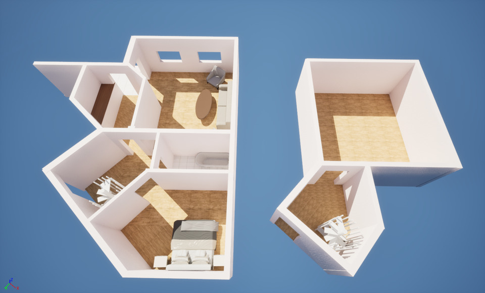 Erdgeschoßwohnung Leipzig Ost - 2 Zimmer, 72 m&sup2;, 110.000&euro; | Angebot:25611804