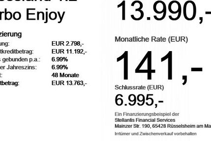 Opel Crossland (X) 18.150 km 13.990 &euro; Leipzig 04179