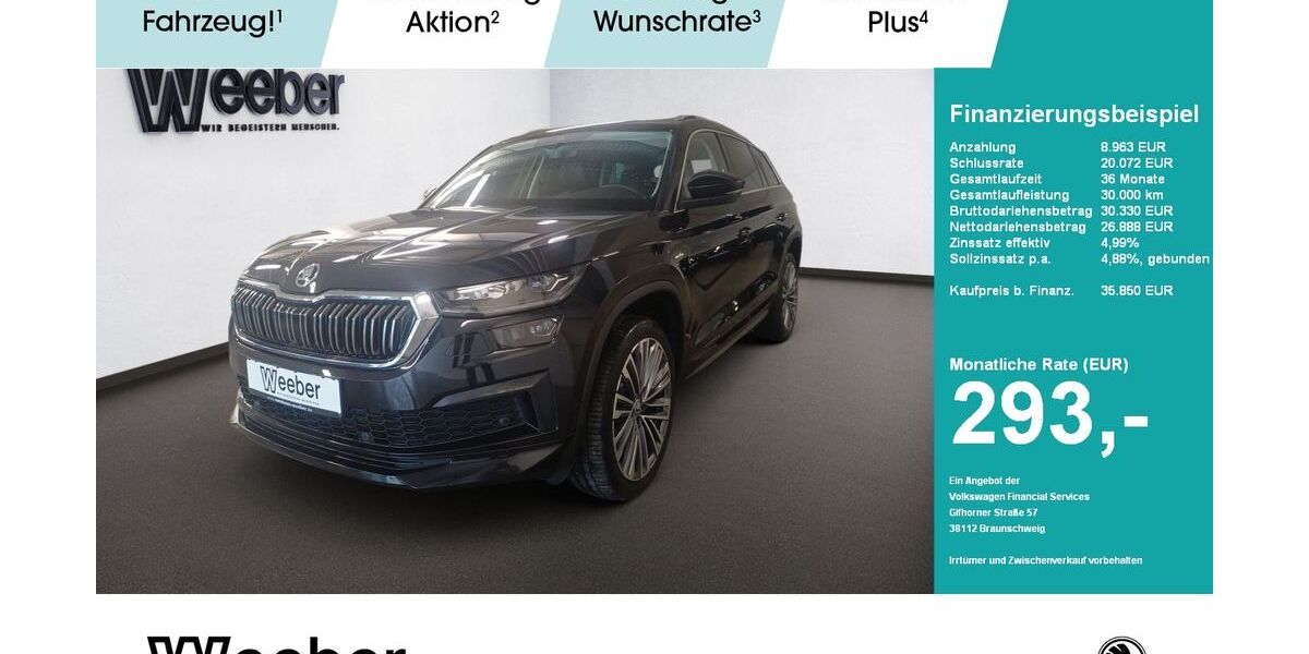 Skoda Kodiaq 102.636 km 34.890 € Leonberg 71229