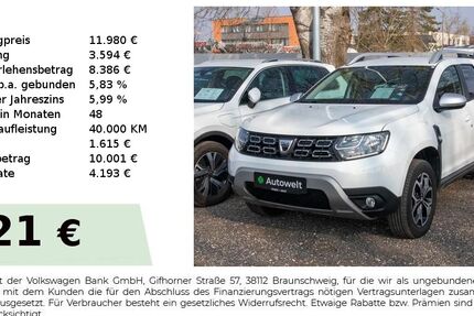 Dacia Duster 108.150 km 11.780 &euro; Nürnberg 90431
