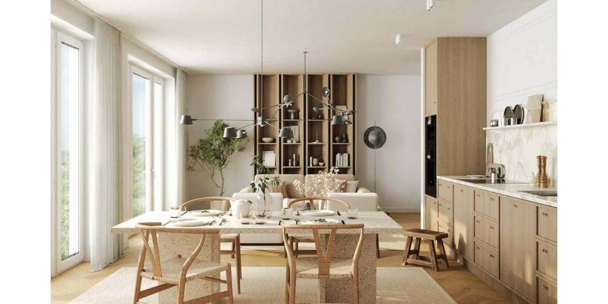 Etagenwohnung Hamburg Alsterdorf - 2 Zimmer, 55 m&sup2;, 444.500&euro; | Angebot:26843852