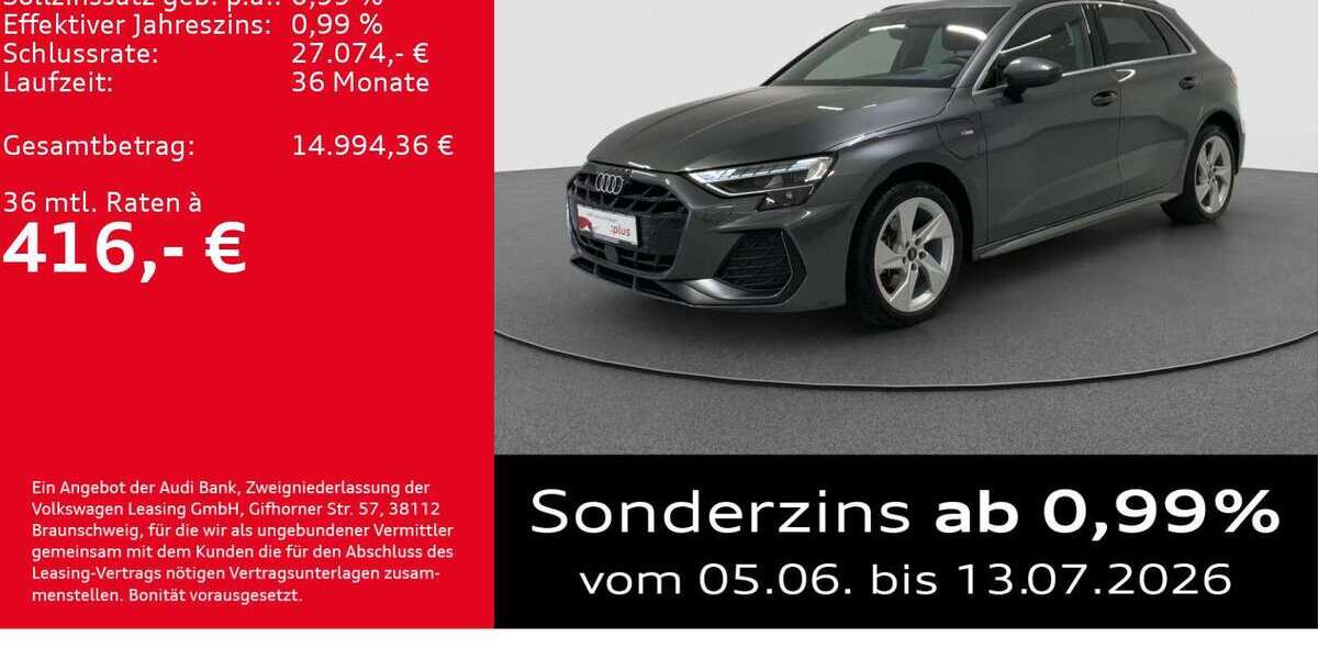Audi A3 13.484 km 40.650 &euro; Aalen 73431