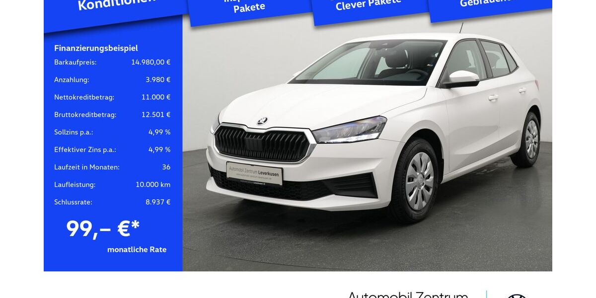 Skoda Fabia 35.736 km 14.980 &euro; Leverkusen 51379