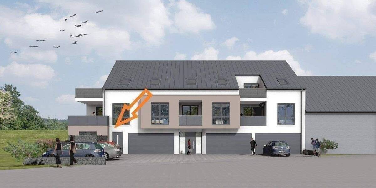 Etagenwohnung Konz Obermennig - 3 Zimmer, 81 m&sup2;, 980&euro; | Angebot:26879109