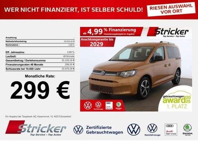VW Caddy 4.136 km 29.949 € Horn-Bad Meinberg 32805