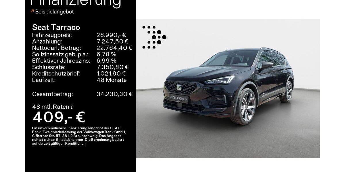Seat Tarraco 121.312 km 28.990 &euro; Sand am Main 97522
