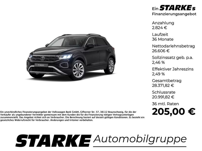 VW T-Roc 11.991 km 28.940 € Ibbenbüren 49477