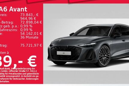 Audi A6 2.899 km 73.434 &euro; Eching 85386