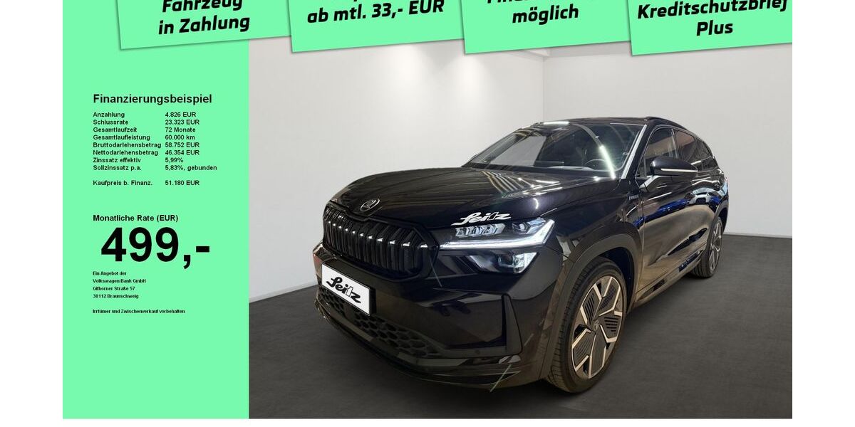 Skoda Kodiaq 5.000 km 51.180 &euro; Memmingen 87700