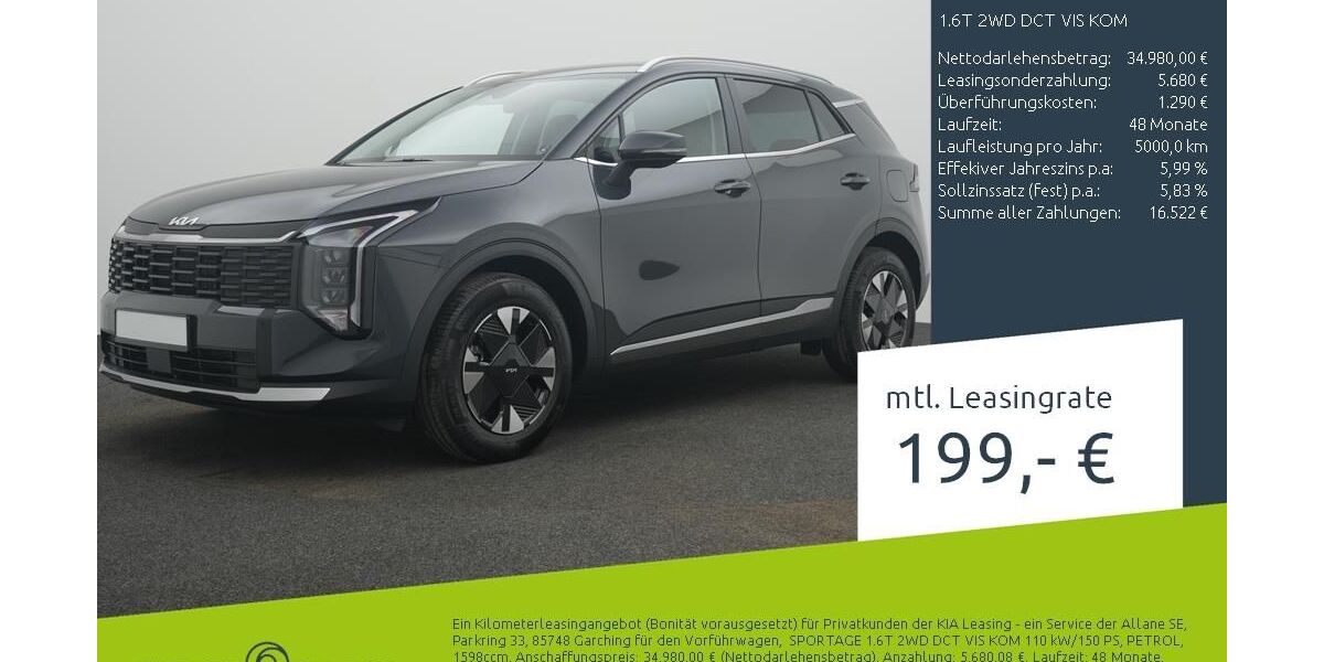 Kia Sportage 1.500 km 34.880 &euro; Münster - Amelsbüren 48163