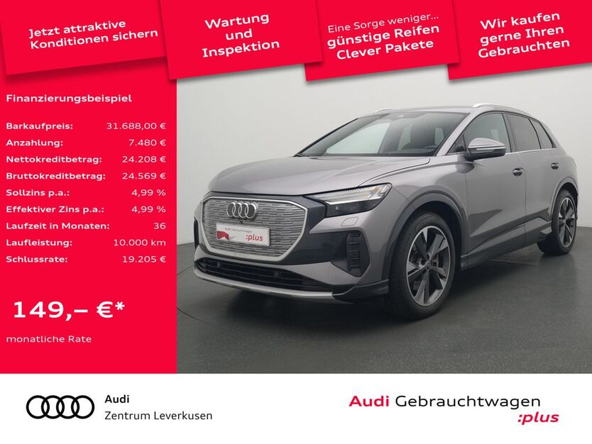 Audi Q4 e-tron 57.256 km 31.688 € Leverkusen 51373