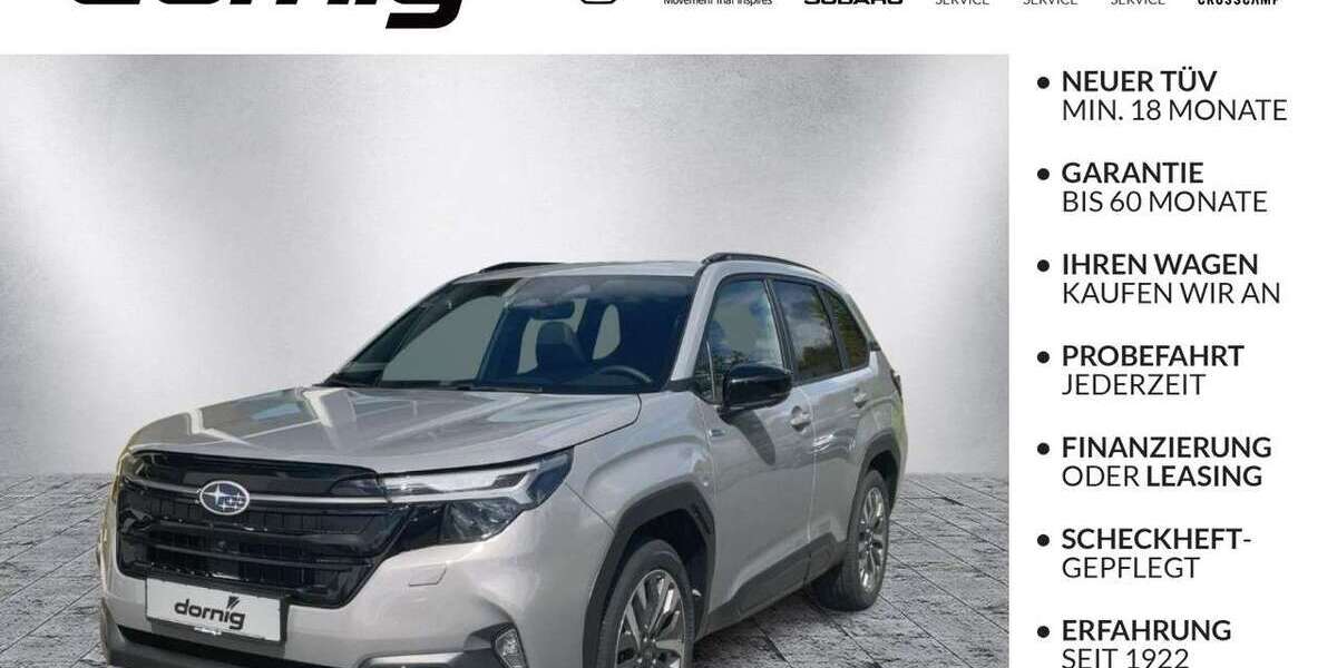 Subaru Forester 9.990 km 44.340 &euro; Himmelkron 95502