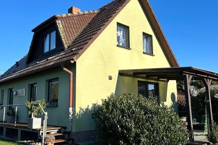 HORN IMMOBILIEN ++ charmantes Einfamilienhaus mit schönem Grundstück in Göritz bei Prenzlau - Haus Göritz | Angebot:23779408