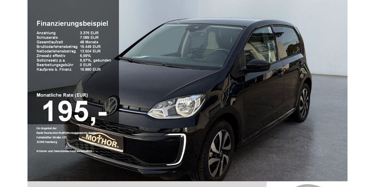 VW e-up! 26.888 km 15.528 &euro; Brandenburg 14770