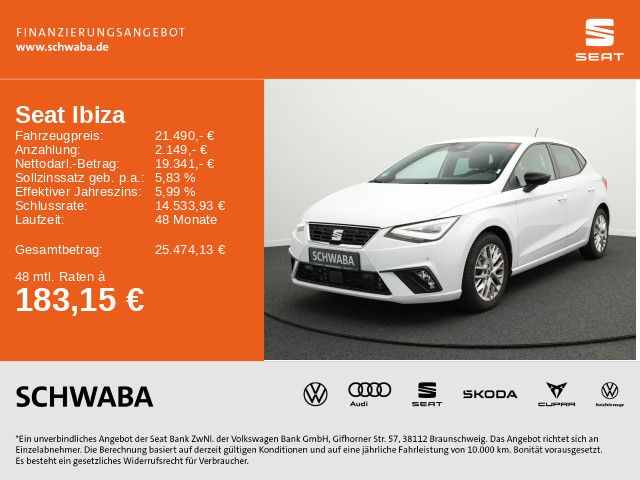 Seat Ibiza 20.400 km 21.490 € Gersthofen 86368