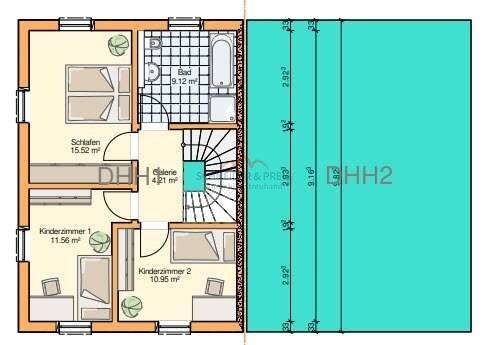 Doppelhaushälfte Bad Tölz - 5 Zimmer, 132 m&sup2;, 1.190.000&euro; | Angebot:26885865
