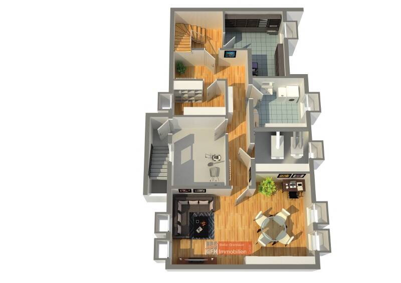 Einfamilienhaus Stephanskirchen Schloßberg - 5 Zimmer, 131 m&sup2;, 729.000&euro; | Angebot:26093722