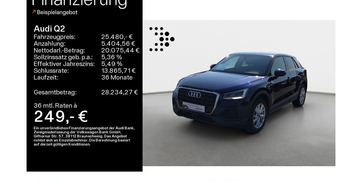 Audi Q2 32.340 km 25.480 &euro; Oberursel 61440