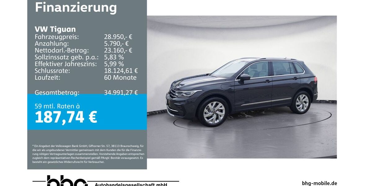 VW Tiguan 28.716 km 28.950 &euro; Durmersheim 76448