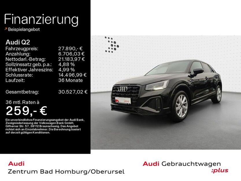 Audi Q2 45.873 km 27.890 € Oberursel 61440