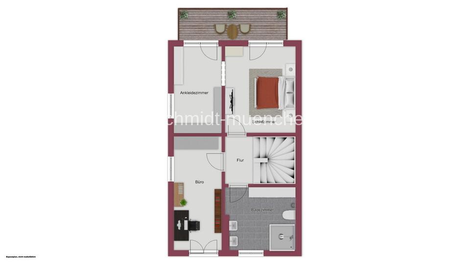 Doppelhaushälfte Haar - 4.5 Zimmer, 125 m&sup2;, 2.750&euro; | Angebot:25436231