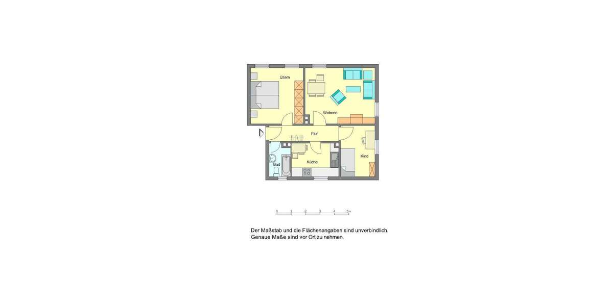 Etagenwohnung Detmold Detmold-Süd - 3 Zimmer, 62 m&sup2;, 469&euro; | Angebot:27339490