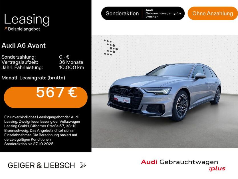 Audi A6 26.700 km 58.209 € Linsengericht 63589