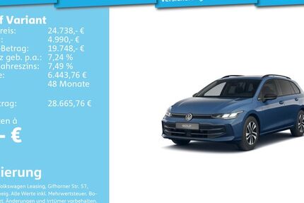 VW Golf 10.102 km 24.491 &euro; Mannheim 68309