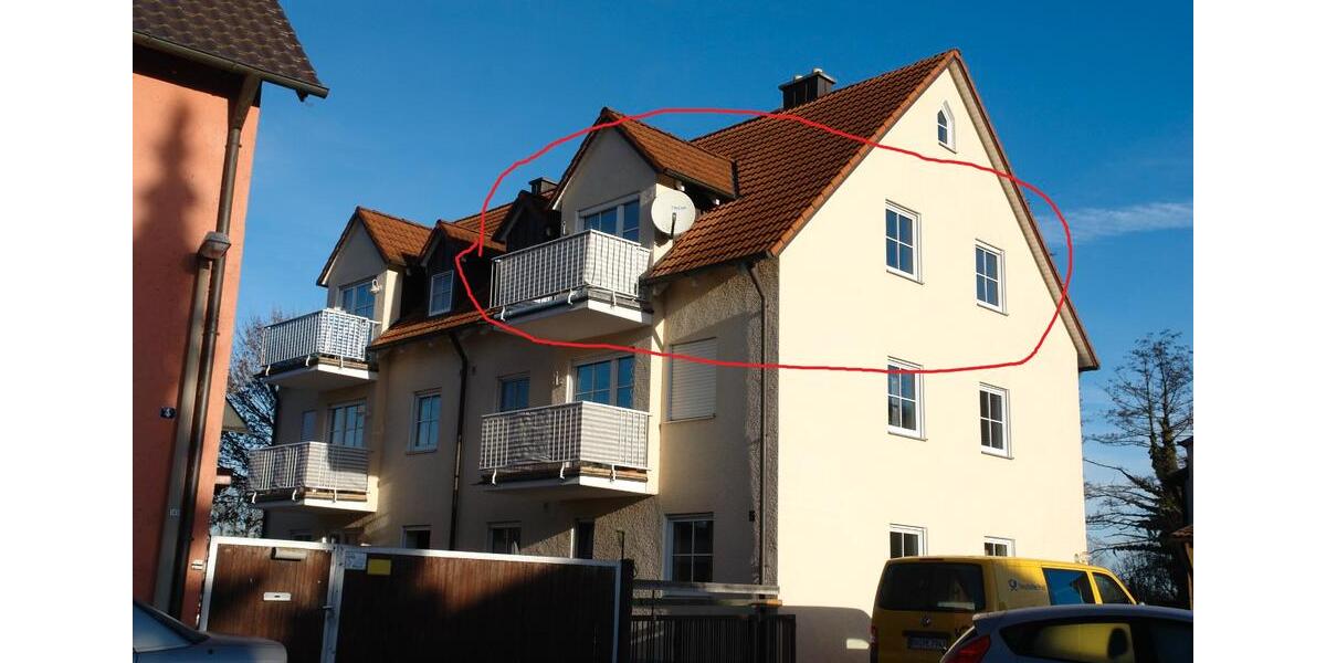 Dachgeschoßwohnung Schwandorf - 2 Zimmer, 65 m&sup2;, 698&euro; | Angebot:26403648