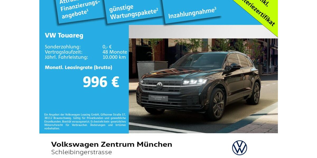 VW Touareg 3.000 km 79.980 &euro; München 81669