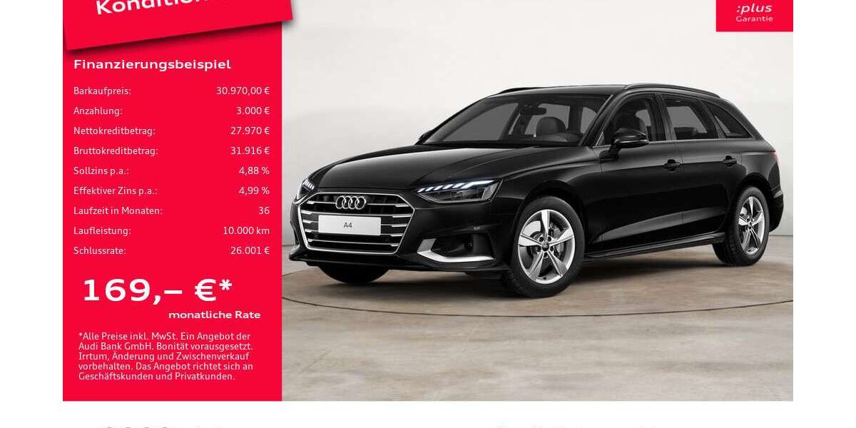 Audi A4 37.924 km 30.970 &euro; Potsdam 14482