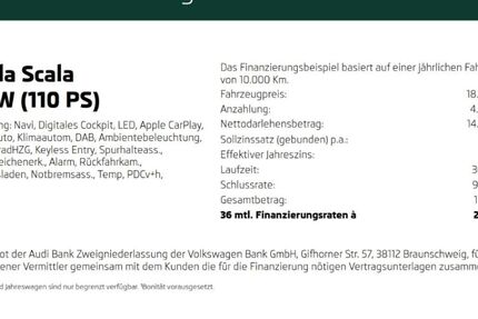 Skoda Scala 46.880 km 18.889 &euro; Wuppertal 42109