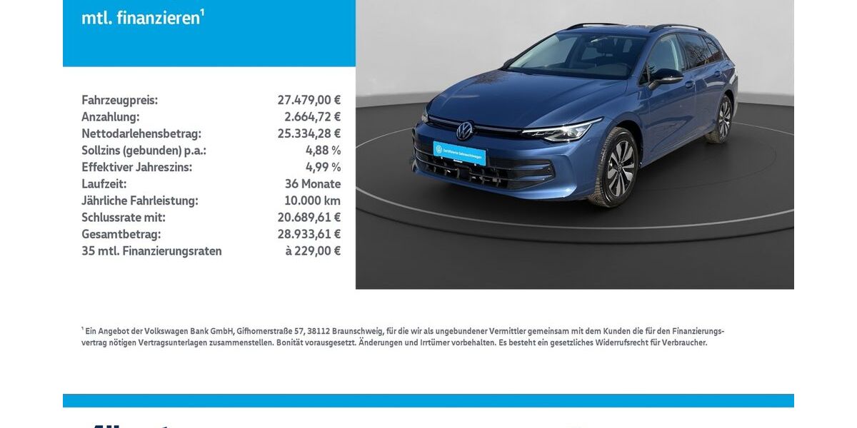 VW Golf 25.420 km 27.479 &euro; Mühlhausen/Thüringen 99974