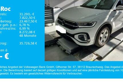 VW T-Roc 35.454 km 31.290 &euro; Gersthofen 86368