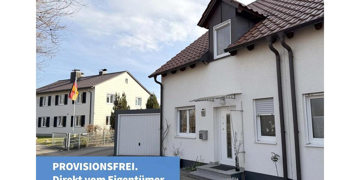 Reihenhaus Langweid am Lech - 6 Zimmer, 126 m&sup2;, 599.000&euro; | Angebot:25321915