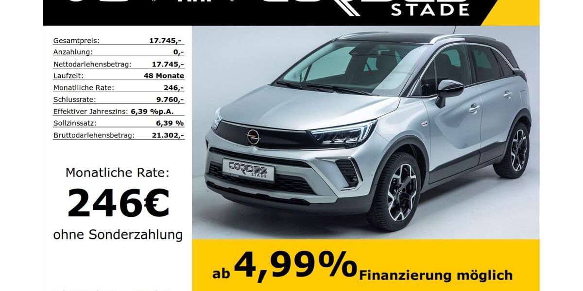 Opel Crossland (X) 33.905 km 17.485 &euro; Stade 21680